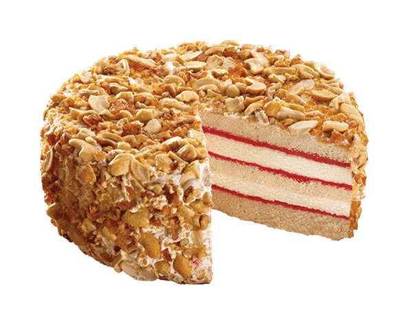 Golden fantasy Ice cream cake