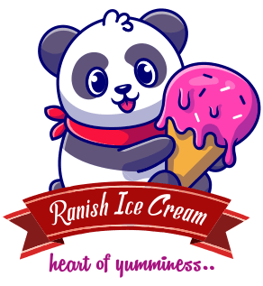 Logo RANISH ICE CREAM